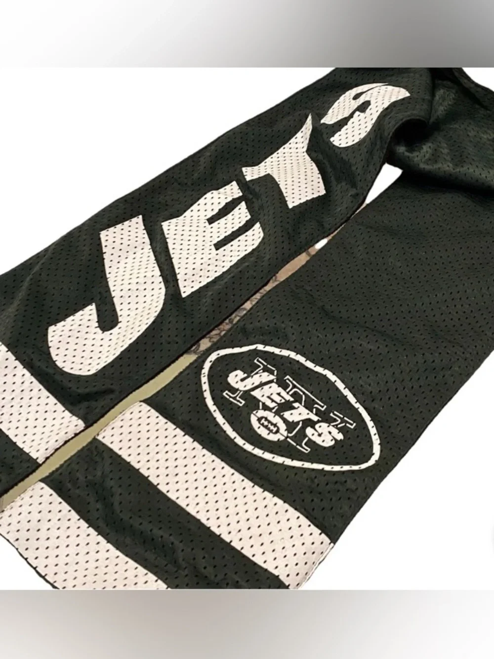 NFL New York NY Jets Jersey Scarf Green/White logo